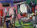 Le Peintre et son modèle 1963 cubiste Pablo Picasso